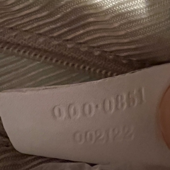 GUCCI GG Jacquard Fabric Leather Light Blue Handbag - Picture 17 of 17